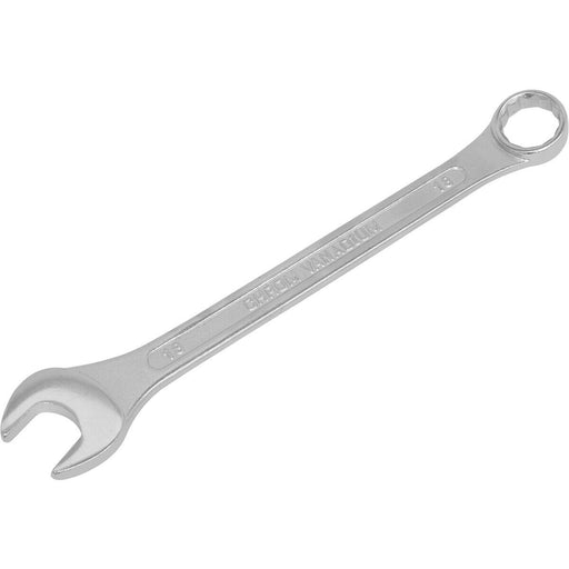 18mm Combination Spanner - Fully Polished Heads - Chrome Vanadium Steel Loops