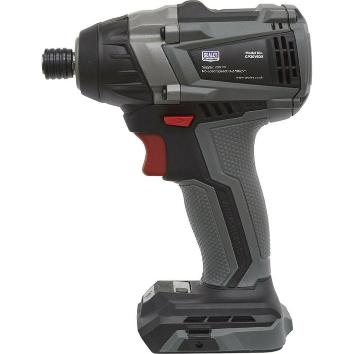 20V Brushless Impact Driver - 1/4" Hex Drive - BODY ONLY - Variable Speed Loops