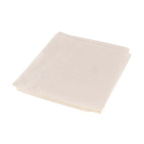 3.6m 2.4m Cotton Dust Sheet Polythene Backing Painting Decorating Loops