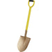 990mm Non-Sparking Round Point Shovel - 240mm x 420mm Head - Hardwood Shaft Loops