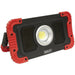 Rechargeable Floodlight - 20W COB LED - Wireless Speakers & Power Bank - 1100 lm Loops