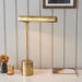 Table Lamp - Antique Solid Brass - 25W E14 - Bedside Task Light - Home Office Loops