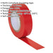 10x Red PVC Insulation Tape - 19mm x 20m Self Extinguishing Electrical Wire Loops