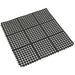 920 x 920mm Interlocking Anti Fatigue Mat Pack - Hard Wearing Anti Slip Cover Loops