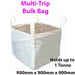 Heavy Duty 1 Tonne Load Sack/Bag 900mm x 900mm Sand Brick Stone Concrete Rock Loops