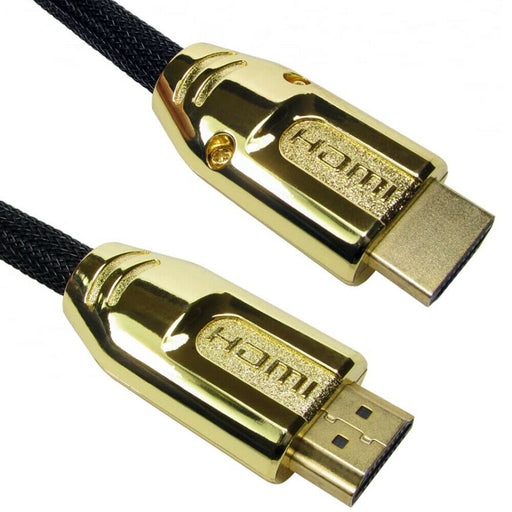 ThatCable 2m High Speed with Ethernet HDMI Cable Lead 4K Male to Plug HD TV Loops