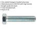 10 PACK HT Setscrew - M16 x 75mm - Grade 8.8 Zinc - Fully Threaded - DIN 933 Loops