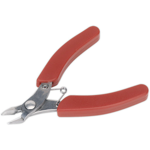 110mm Cable Cutting Nippers - Spring Loaded - Soft Wires & Plastic Cutters Loops