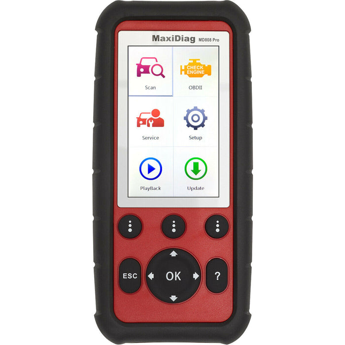 Multi Manufacturer Diagnostic Tool - EOBD Code Reader - Wide Range of Functions Loops