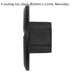 20 PACK Black Locking Nut Trim Clip - 24mm x 11mm - Suits Mercedes Vehicles Loops