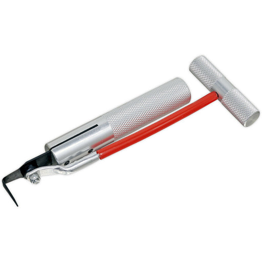 Bonded Windscreen Removal Tool - Aluminium Handle - Heavy Duty Steel Cable Loops