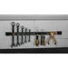 450mm Wall Mounted Magnetic Tool Holder Bracket - Screwdriver File Spanner Bar Loops
