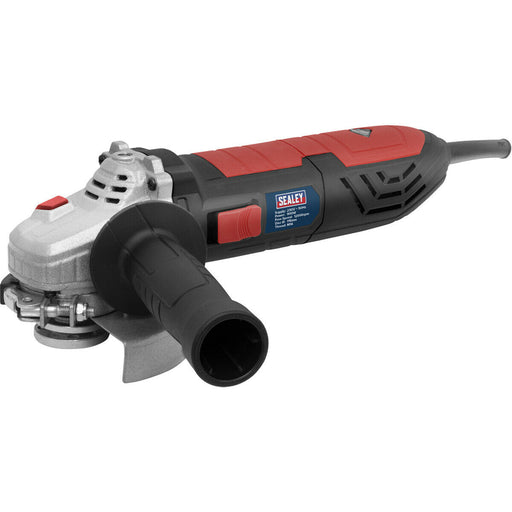 115mm Angle Grinder - 900W Heavy Duty Motor Produces 12000 RPM - M14 Spindle Loops