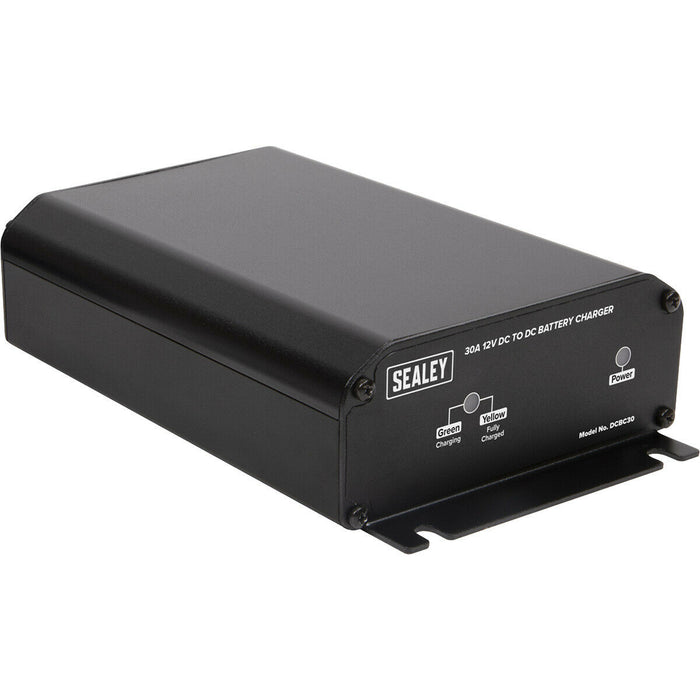 30A DC to DC 12 Volt Battery Charger - 60 to 300Ah Battery Range - IP65 Rated Loops