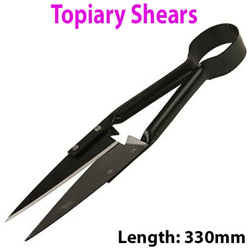 330mm Topiary Shears Garden Bush Branch Twig Cutting Tool Allotment Plant Cutter Loops