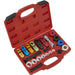 21 Piece Fuel & Air Conditioning Disconnection Tool Kit - Air Hose & Fuel Lines Loops