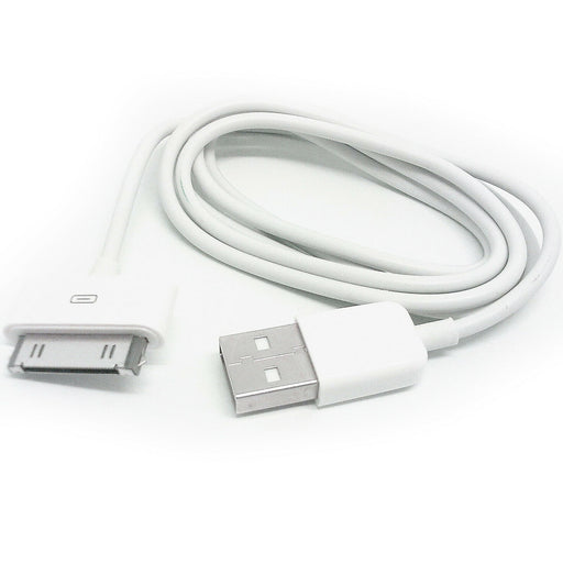 1m USB Male to 30 Pin Plug Cable iPod iPhone iPad 2.0 Charger Lead Apple 4s Loops