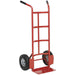 200kg Heavy Duty Sack Truck & 250mm Pneumatic Tyres - Deep Foot For Larger Boxes Loops