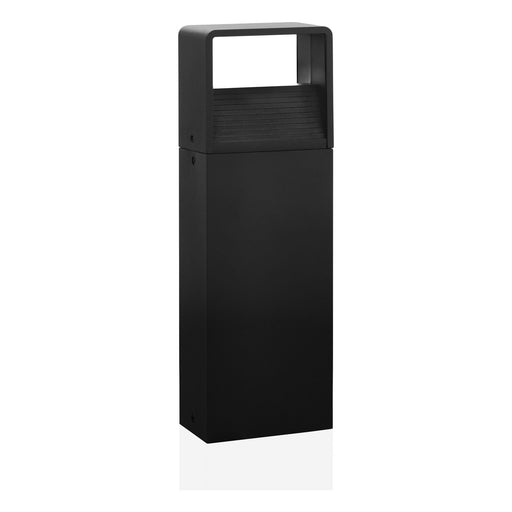 IP44 Outdoor Pedestal Light Modern Anthracite 6W Built in LED Wall Gate Post Loops