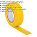 10x Yellow PVC Insulation Tape - 19mm x 20m Self Extinguishing Electrical Wire Loops