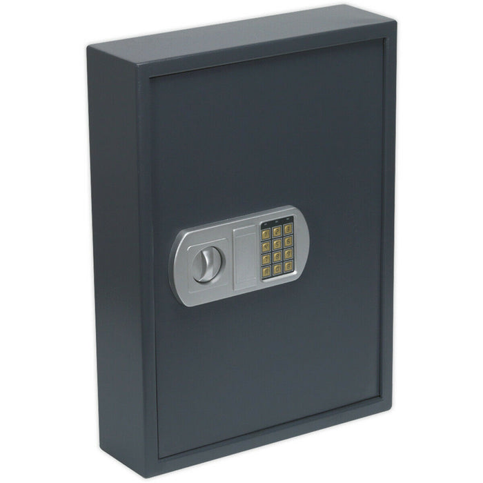 Electronic Combination Key Cabinet Wall Safe - 400 x 550 x 120mm - 100 KEY LIMIT Loops