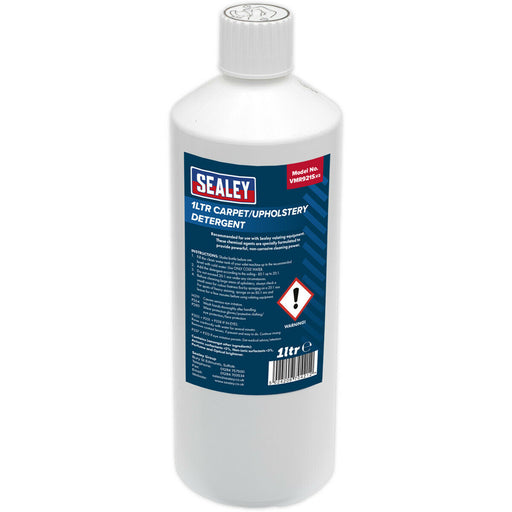 Carpet Upholstery Detergent - 1 Litre - Valeting Cleaning Liquid Shampoo Loops