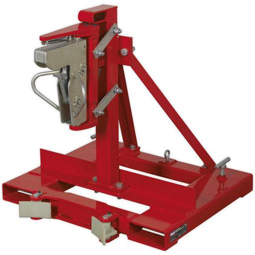 Gator Grip Forklift 205L Drum Grab - 400kg Weight Limit - Heavy Duty Steel Loops