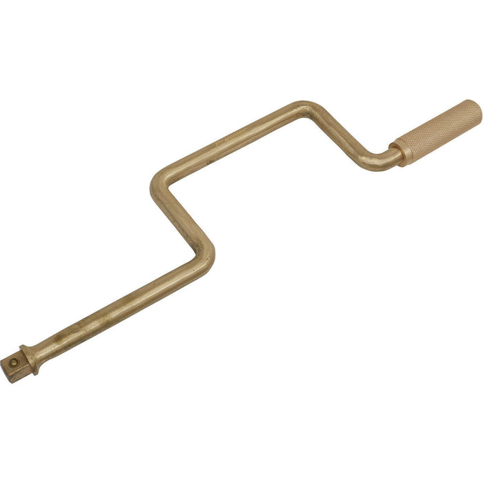 400mm Non-Sparking Speed Brace - 1/2" Sq Drive - Precision Cast - 360° Handle Loops