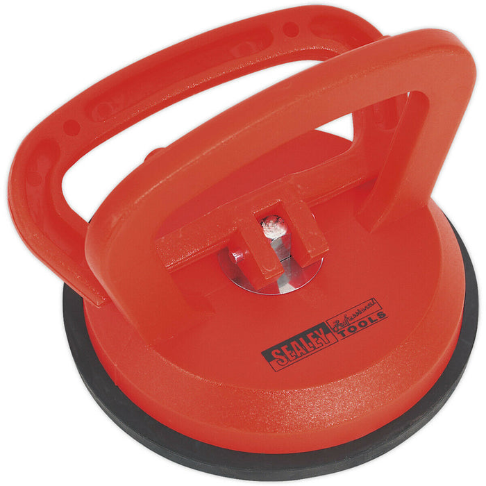 120mm Rubber Suction Gripper Tool - Single Head Locking Handle Holds Up To 25kg Loops