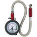 120psi Premium Tyre Pressure Gauge & Tread Depth Reader - 335mm Armoured Hose Loops