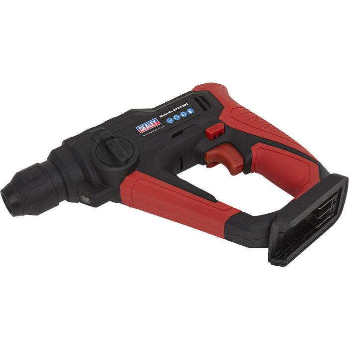 20V Rotary Hammer Drill - SDS Plus Chuck - BODY ONLY - Variable Speed Trigger Loops