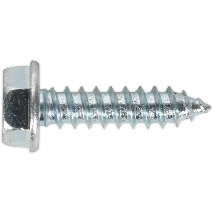 50 PACK #10 3/4" Washer Faced Acme Screws - Zinc plated - High Load Industrial Loops