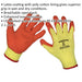12 PAIRS Knitted Work Gloves with Latex Palm - XL - Improved Grip - Breathable Loops