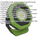 Rechargeable Pocket Floodlight - 360 Degree Swivel - 14W COB LED - Green Loops