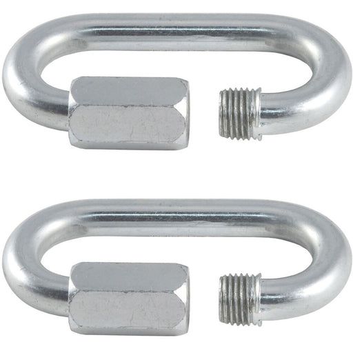 2x 6mm Stainless Steel Quick Link Wire Rope Chain Link Carbine