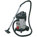 1400W Industrial Wet & Dry Vacuum Cleaner - 30L Stainless Steel Drum - 230V Loops