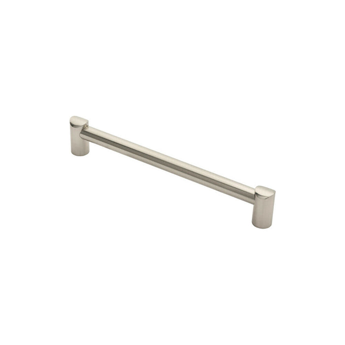 Round Tube Pull Handle 244 x 16mm 224mm Fixing Centres Satin Nickel Loops
