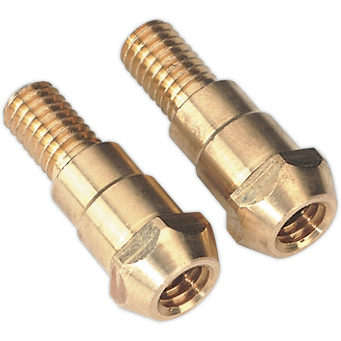 2 PACK 6mm Tip Adaptor - Compatible with TB36 Torches - MIG Welding Adaptor Loops