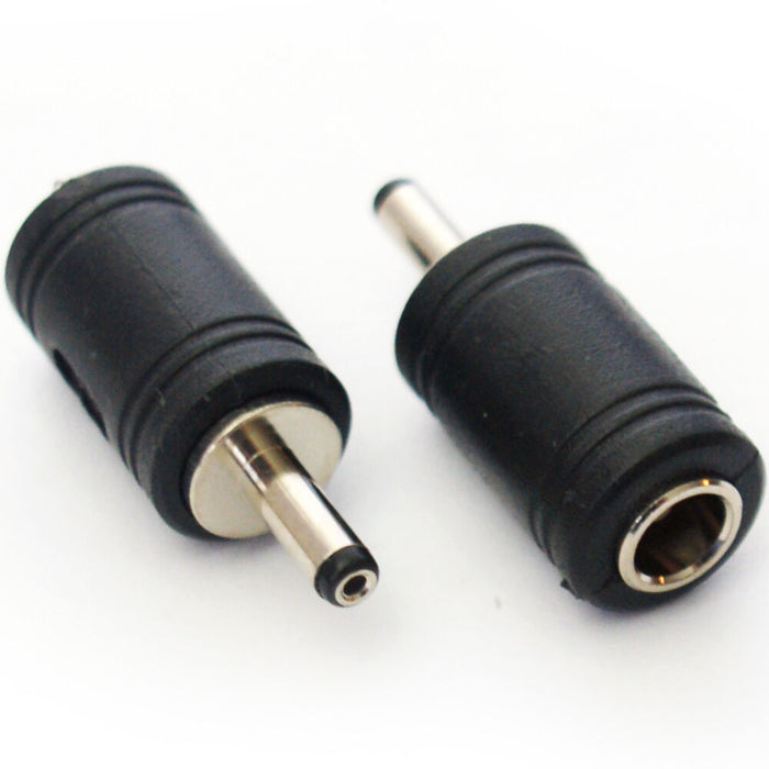 3.5x1.3mm Male to 5.5x2.5mm Female DC Adapter Converter Jack Camera Plug CCTV Loops