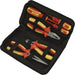 6pc Electricians Tool Kit - VDE Insulated Safety Tool Set - Screwdrivers Pliers Loops