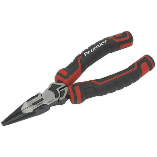 160mm Long Nose Pliers - High Leverage - Serrated Jaws - Corrosion Resistant Loops