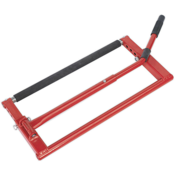Two Arm Centre Stand - Double Cradle Frame Design - 200kg Capacity - Adjustable Loops