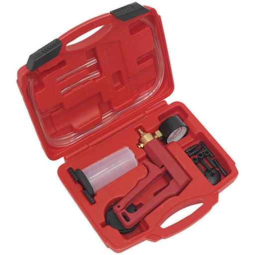 Vacuum Tester & Brake Bleeding Kit - Brake Diagnostic Tool - Compact Design Loops