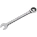 21mm Ratchet Combination Spanner - Chrome Vanadium Steel - 72 Tooth Ratchet Ring Loops