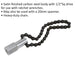 1/2" Sq Drive Oil Filter Chain Wrench - 135mm Capacity - Heavy Duty Chain Loops