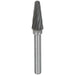 10mm Carbide Rotary Burr Bit - RIPPER / COARSE Conical Ball - Engraving Milling Loops