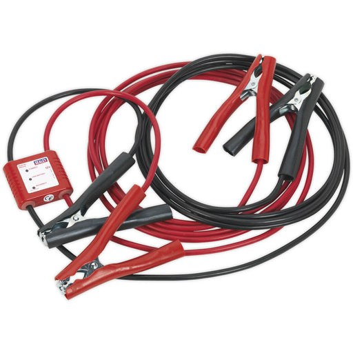 400A Pro Jump Booster Cables - 20mm² x 5m - Electronics Protection - 12V Loops