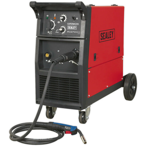 250A MIG Welder - Forced Air Cooling System - Non-Live Euro Torch - 230V Supply Loops