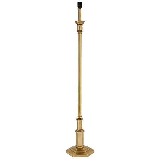 Luxury Traditional Floor Lamp Solid Brass Free Standing BASE ONLY 1350mm Tall Loops