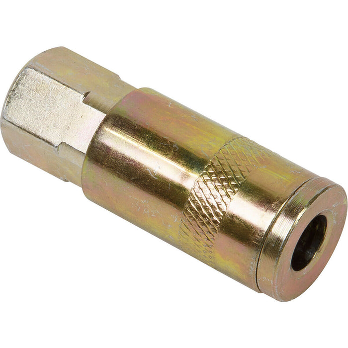 1/4 Inch BSPT Coupling Body Adaptor - Female Thread - Airflow Air Line Coupler Loops